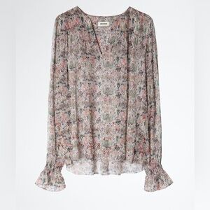 Zadig & Voltaire Multicolor Floral Blouse